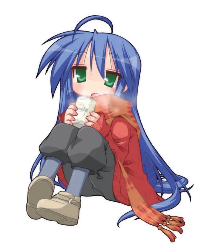 K0nataPosting's tweet image. hot drink in warm temperatures #luckystar