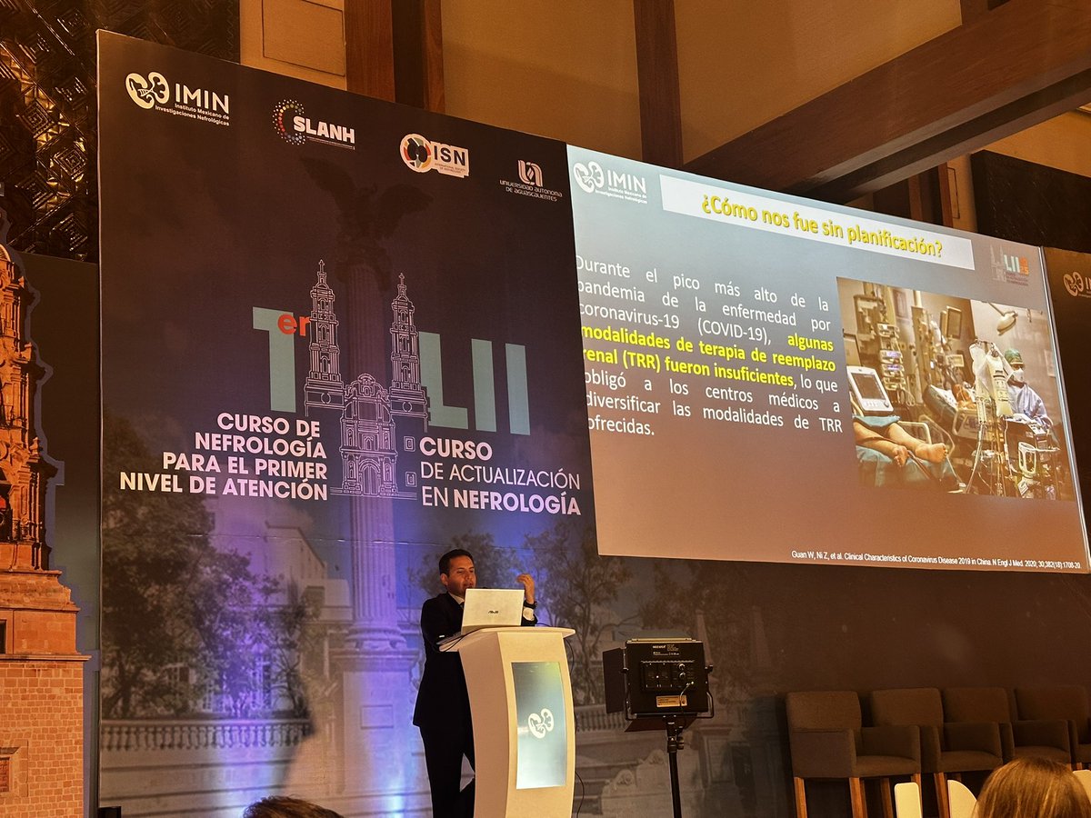 Ivan Velázquez (@nephro_ivan) on Twitter photo Excelente charla del Dr <a href="/NefChago/">ChagoNef</a> en el congreso de actualización del <a href="/IMINmx/">IMIN</a>  #IMIN2025
Diálisis peritoneal en situaciones de guerra y desastres 👏🏻👏🏻👏🏻👏🏻 Excelente charla del Dr <a href="/NefChago/">ChagoNef</a> en el congreso de actualización del <a href="/IMINmx/">IMIN</a>  #IMIN2025
Diálisis peritoneal en situaciones de guerra y desastres 👏🏻👏🏻👏🏻👏🏻