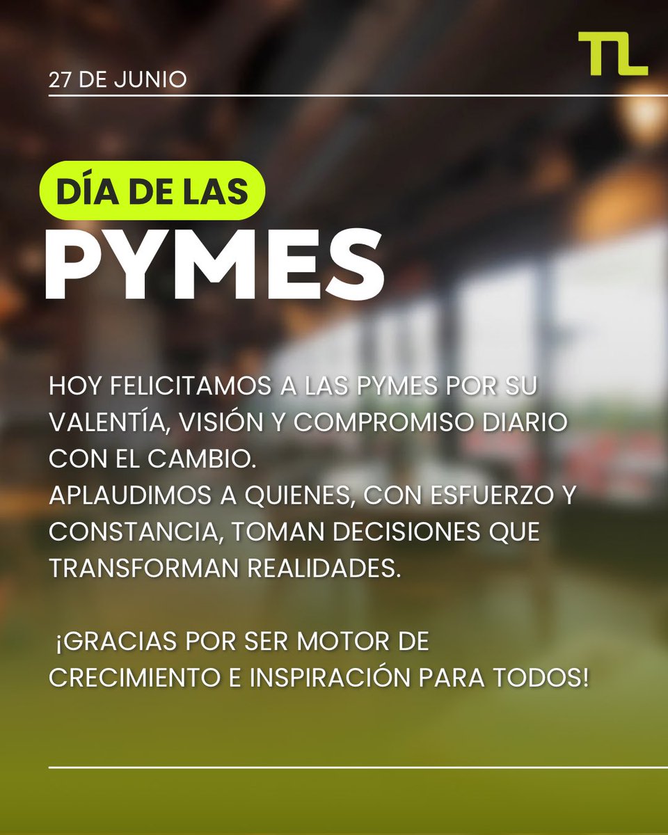TrustLeading's tweet photo. Las pequeñas empresas son el corazón de nuestras comunidades.

Crean oportunidades, fomentan la creatividad y le dan vida a la economía local.

Hoy celebramos su esfuerzo diario y el valor de quienes apuestan por emprender.

Porque crecer también es saber rodearse de aliados. https://t.co/wFj3ouafEv