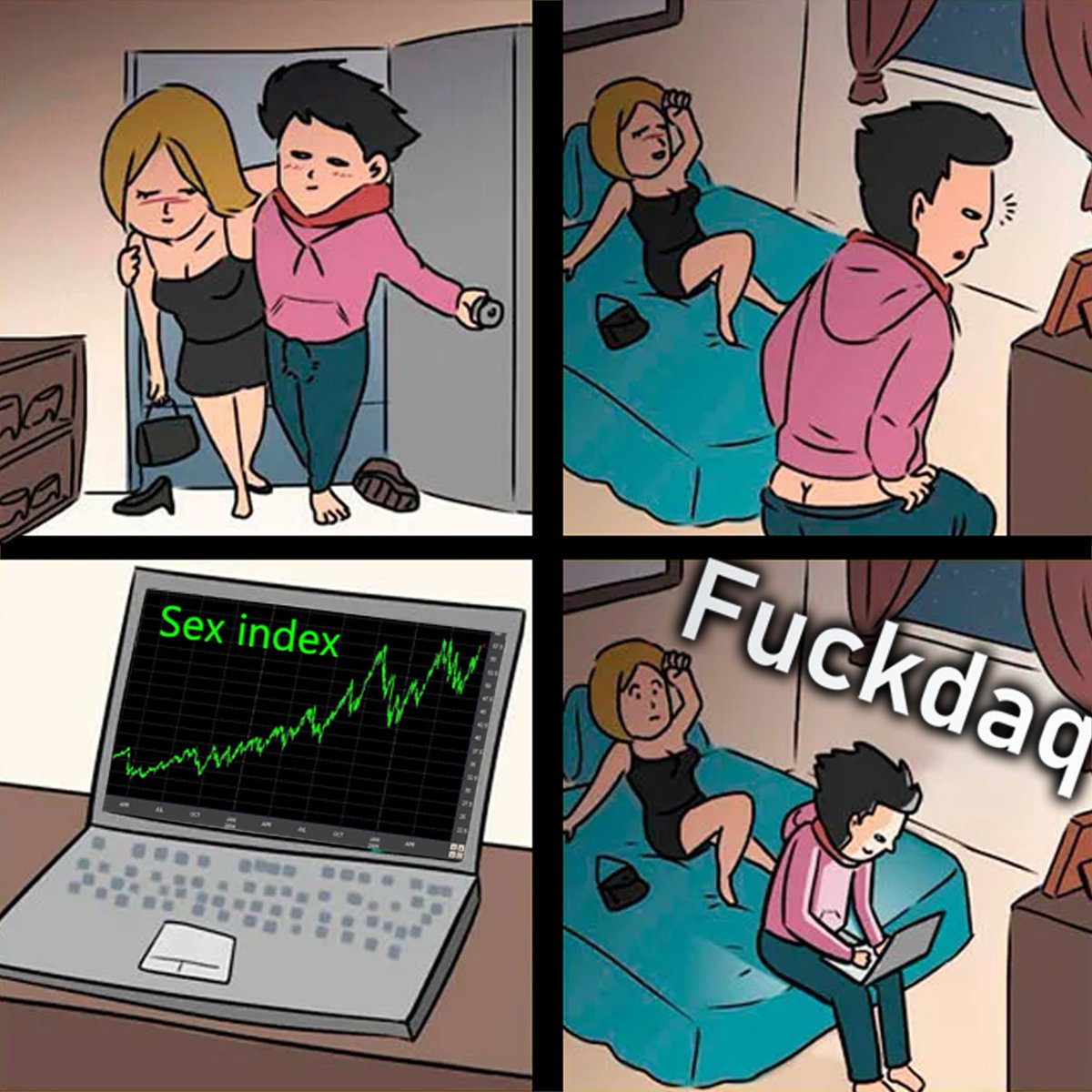 friday night? nah it’s $fuckdaq night