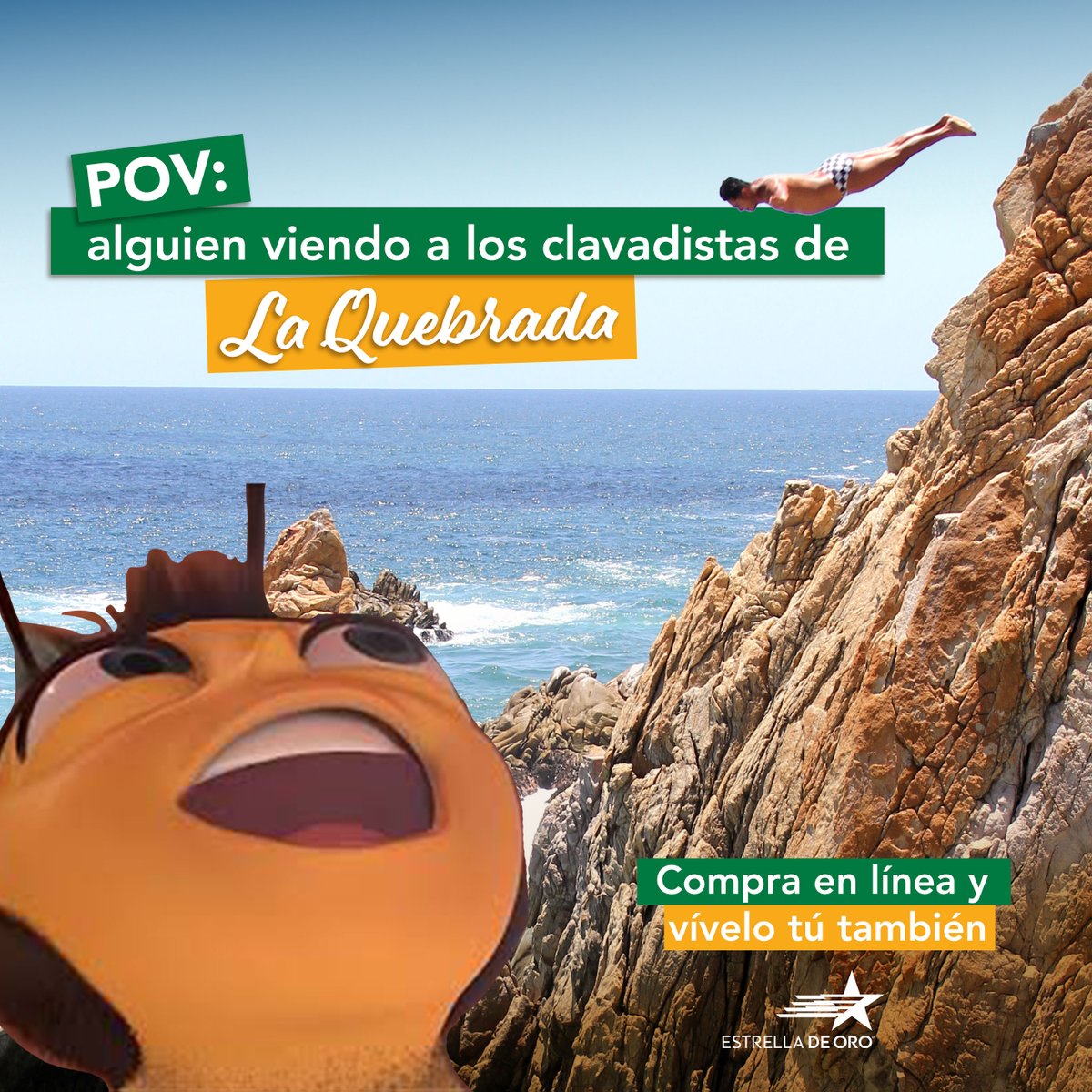 Sin duda un espectáculo que no debes perderte en tu próxima visita a Acapulco, es el ver a los clavadistas de La Quebrada. ✨🚌💚
Compra tus boletos aquí y recuerda comprar con tiempo para adquirir descuentos exclusivos: tinyurl.com/23gubfhw
#DiversiónDeOro
