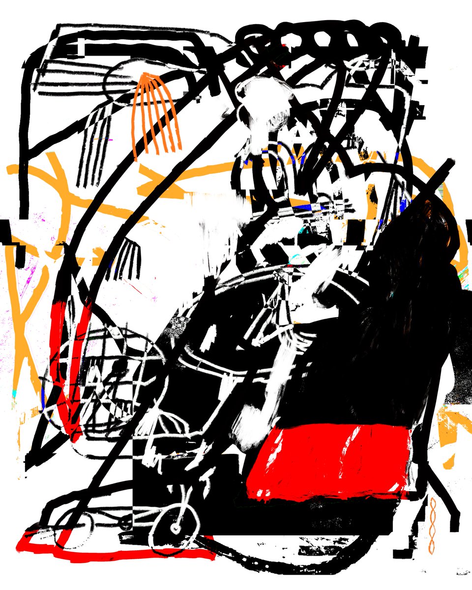 /Organic Anger/ and /Painting to release tension/ 

both painting from Altered Lines series on SR

0.2 Eth each