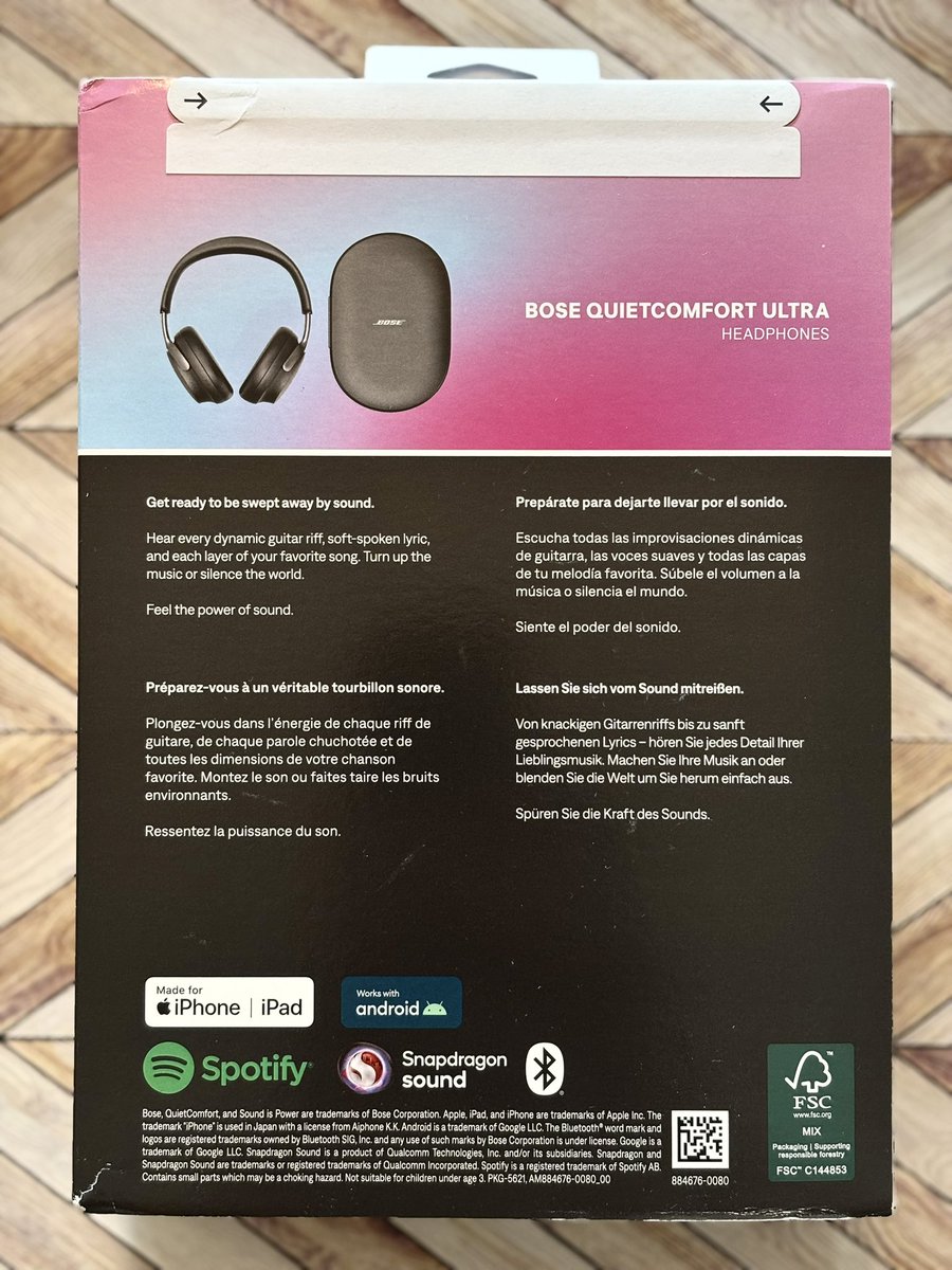 Amped to have picked up these <a href="/Bose/">Bose</a> QuietComfort Ultra Headphones from the <a href="/vaynersports/">VaynerSports</a> Rewards Shop! 🔊
