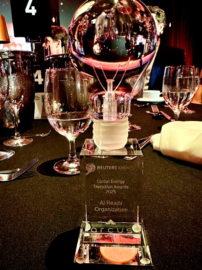 ArcusPower's tweet image. 🎉 Arcus Power has won the &apos;AI-Ready Organization&apos; award at the 2025 @Reuters  Global Energy Transition Awards! Honored to be leading the charge to a smarter, net-zero future. 🌍 #GETAwarded #ArcusPower