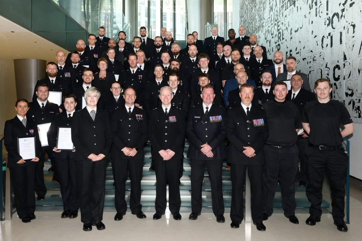 BTPCasey's tweet image. This week, I had the honour of leading the B Division Commendation Ceremony, recognising over sixty outstanding individuals for their exceptional contributions to policing the railway. Their acts of bravery, compassion, and professionalism reflect the very best of public service.