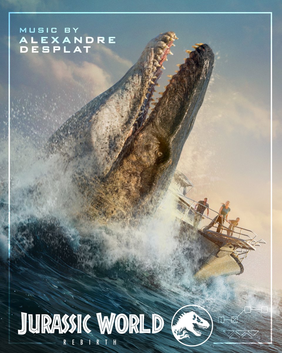 Back Lot Music (@backlotmusic) on Twitter photo The first track from <a href="/JurassicWorld/">Jurassic World</a> Rebirth has sailed – listen to “Boat Chase” by #AlexandreDesplat out on digital streaming platforms now, with the full soundtrack coming on July 2nd!
LISTEN TO THE TRACK HERE: backlotmusic.ffm.to/boatchase The first track from <a href="/JurassicWorld/">Jurassic World</a> Rebirth has sailed – listen to “Boat Chase” by #AlexandreDesplat out on digital streaming platforms now, with the full soundtrack coming on July 2nd!
LISTEN TO THE TRACK HERE: backlotmusic.ffm.to/boatchase