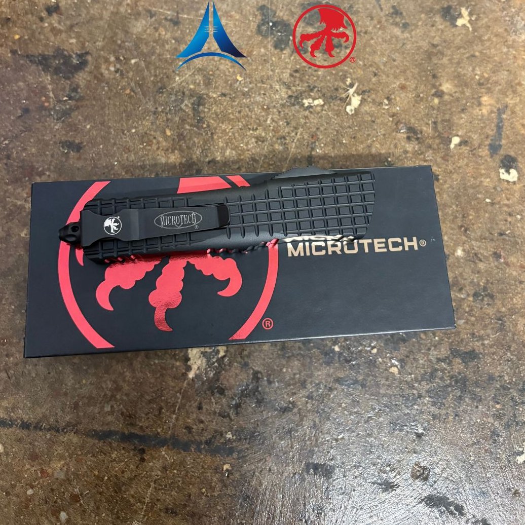 NatuvInc's tweet photo. Take a closer look at this Microtech Combat Troodon – Frag HS Rescue Tactical with a full serrated edge. It is just one example of the quality and precision Microtech brings to the table.

If you like what you see, feel free to reach out.

#Natuv #Microtech https://t.co/c2ZVTXM9Uw