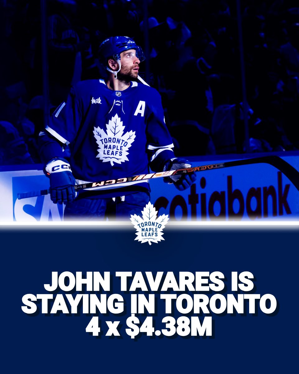 LeafsPapi_'s tweet photo. TAVARES WILL RETIRE A LEAF 💙💙 https://t.co/4wwD07cUSj