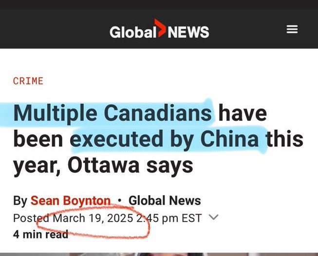 New Day Canada (@newdaylaststay) on Twitter photo <a href="/acoyne/">Andrew Coyne 🇺🇦🇮🇱🇬🇪🇲🇩</a> China was literally executing Canadians, don’t remember your article on it. <a href="/acoyne/">Andrew Coyne 🇺🇦🇮🇱🇬🇪🇲🇩</a> China was literally executing Canadians, don’t remember your article on it.