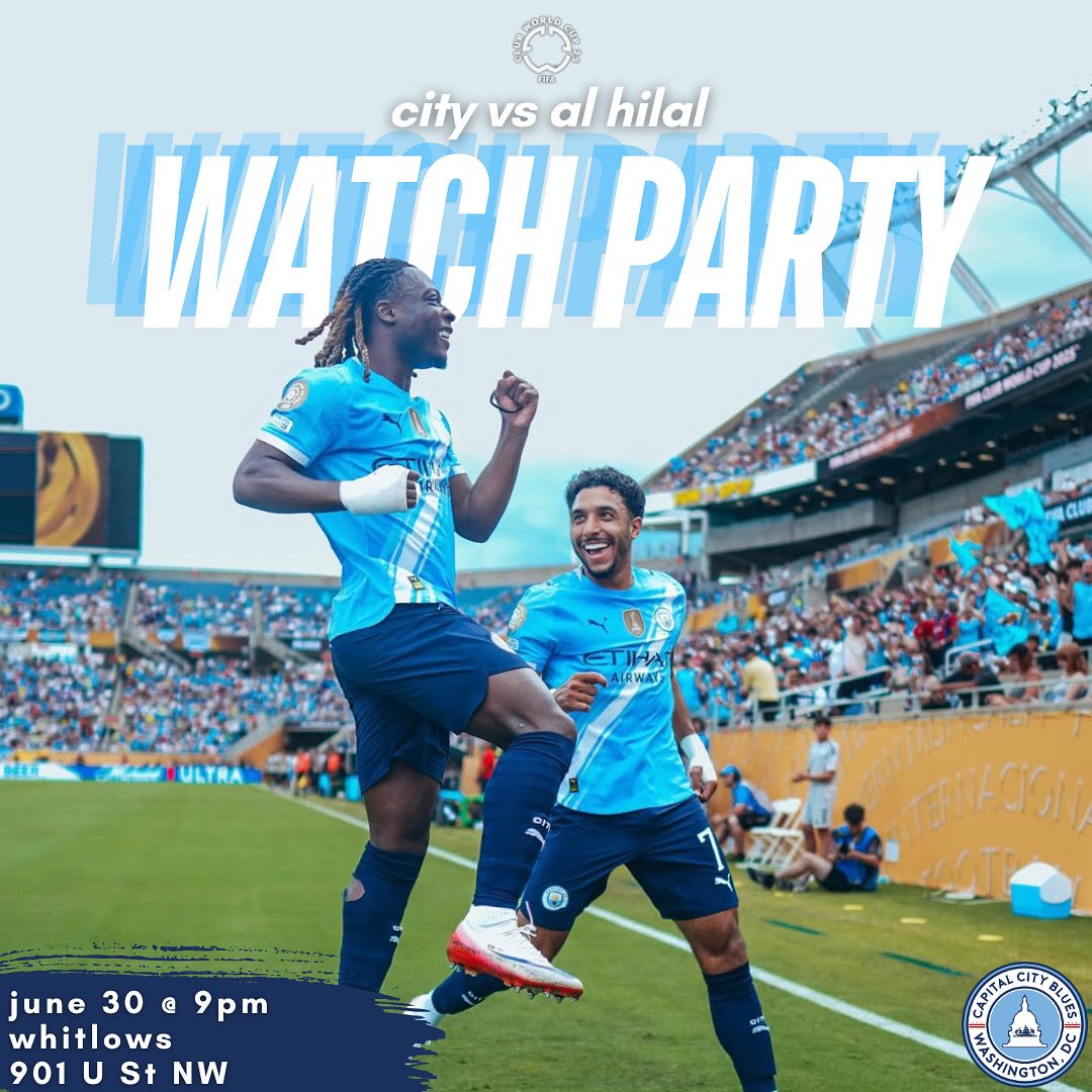 See you Monday night for our matchup vs Al Hilal 💙

#mancityosc