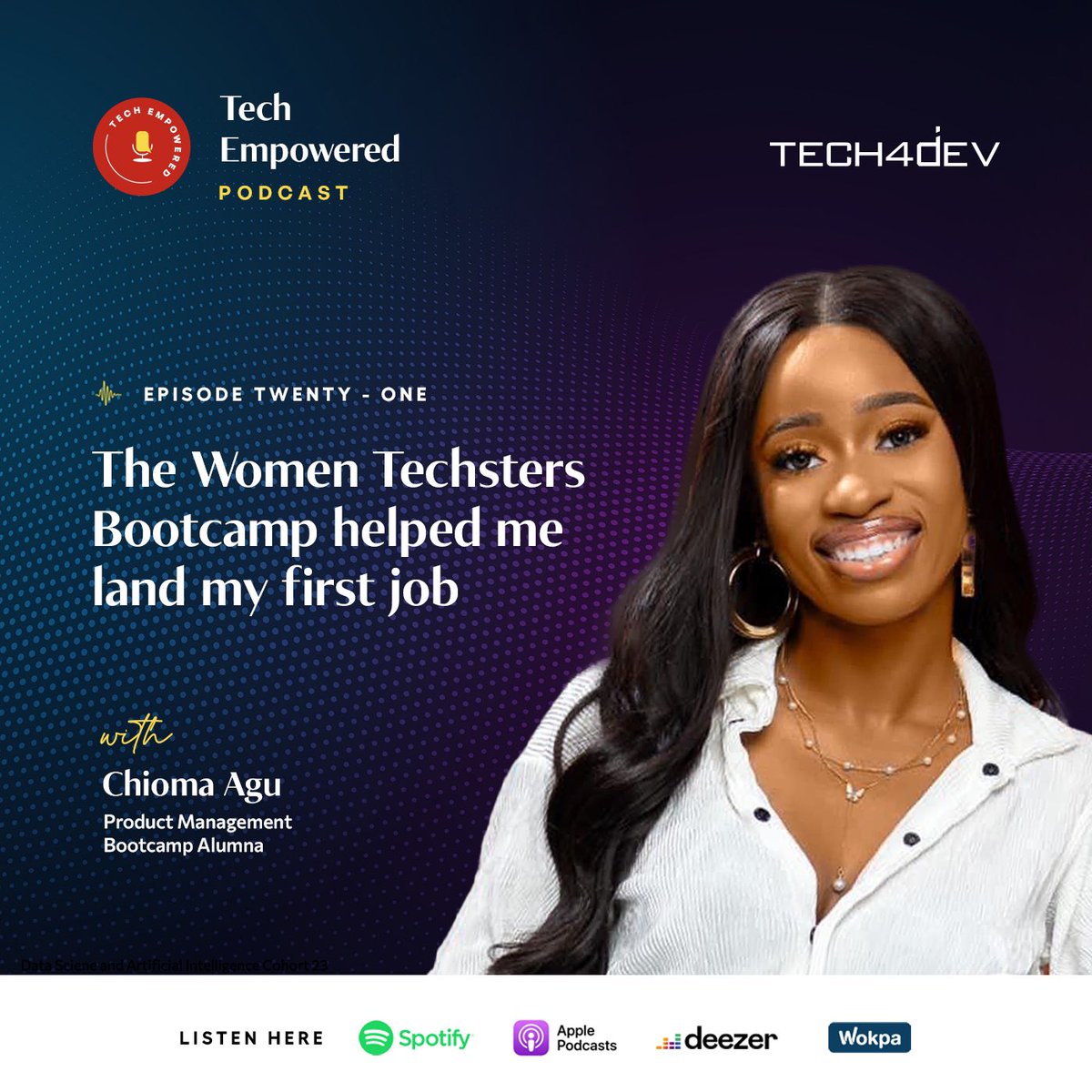 What if your passion is quietly leading you somewhere powerful? 

Meet Chioma Agu, a Women Techsters alumna whose journey from Cell Biology &amp; Genetics to Product Management is a reminder that your interests, even the quiet ones, can shape an incredible future.

In this episode of