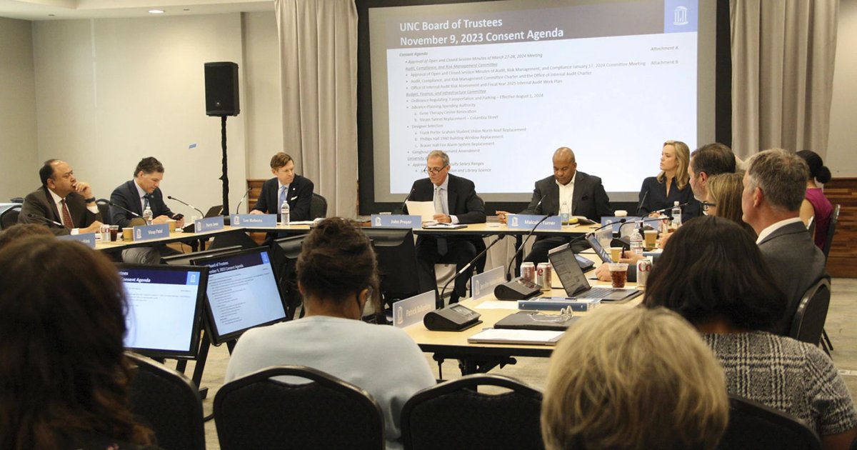 Tenure has finally been approved... but at what cost? UNC’s Board of Trustees has approved long-delayed tenure appointments, and while faculty are relieved, the damage is done. Arbitrary delays erode trust and send a dangerous message to scholars. ow.ly/bk6V50WgcE1
