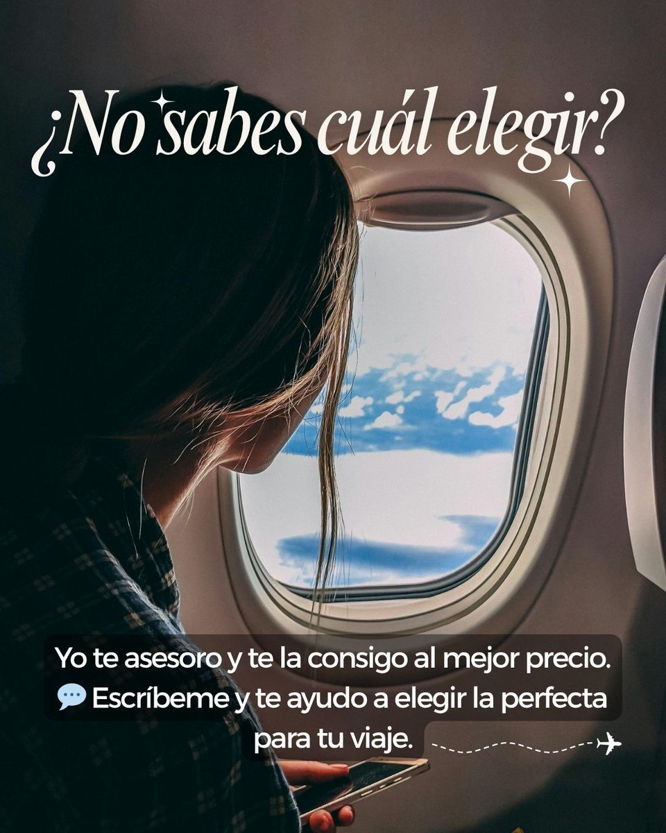ViajaConFrancy's tweet image. ¿Vas a viajar?
No lo hagas sin tu ASSIST CARD ✈️
Asistencia médica, legal y más — estés donde estés.
Escríbeme y te ayudo a conseguir la tuya al mejor precio.

#AssistCard #ViajarSeguro #AgenteDeViajes #ViajaConFrancyJazmin #FelizViernes