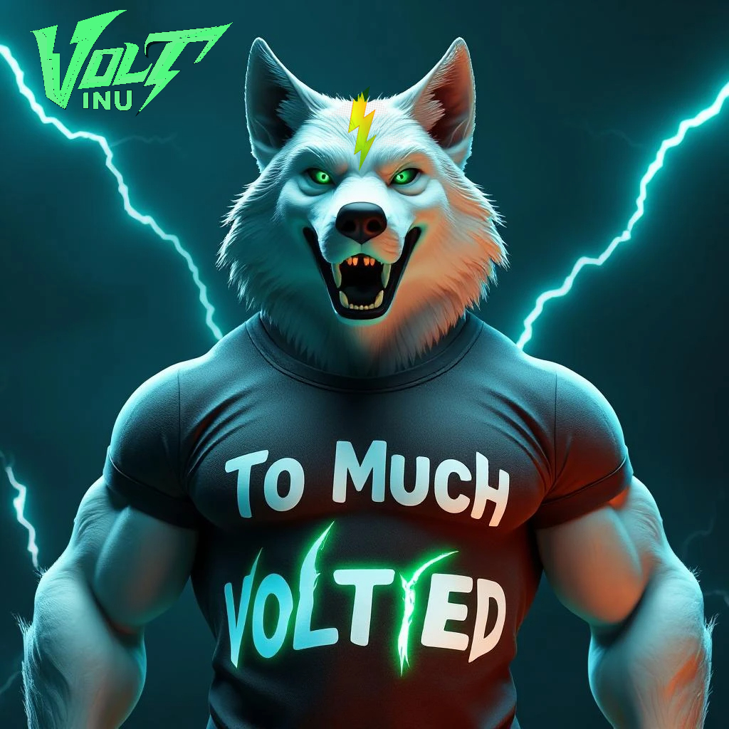 ⚡️WE WILL VOLT YOU⚡️
#VOLT is the best blue-chip meme with utilities!  Voltichange, VoltiCard, NFT, Volted Dragons Sailors Club, VoltiEco, VoltiPay &amp; a lot more drive real-world value. Deflationary token with capped supply = scarcity. Buy $VOLT for massive upside in the next bull