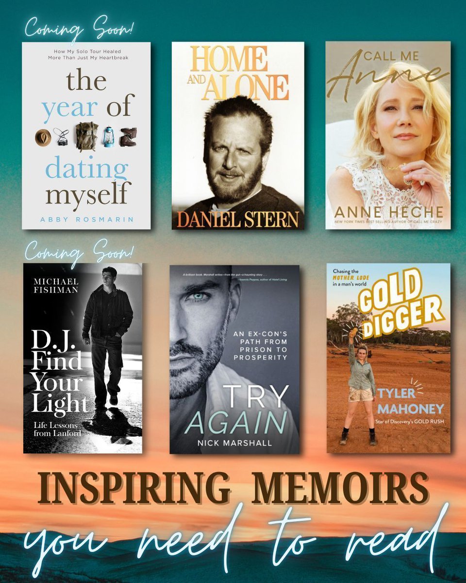 Summer's finally here which means you need to find your next #inspiring read. Check out our list of upcoming and previously published #inspiringmemoirs. #bookish #bookstagram #lovebooks #findyourbookmatch #beachread #bookishpost #bookaddict