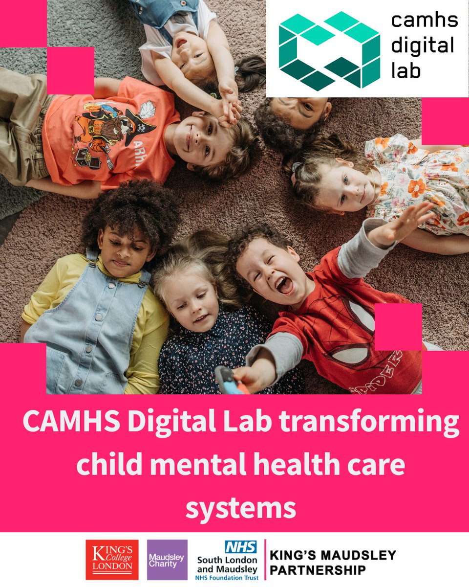 KingsMaudsley's tweet image. Explore how the CAMHS Digital Lab is transforming child mental health! Read more: ow.ly/qvih50Whz1K
@KingsIoPPN @NIHRMaudsleyBRC @maudsleycharity @MaudsleyNHS @camhsdlab
#KingsMaudsleyPartnership #ChildMentalHealth #CAMHS