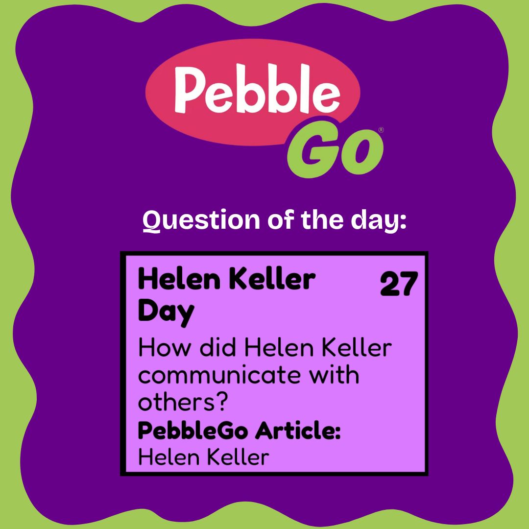 SRCHuskyLibrary's tweet image. ๐ Did you know? Our district offers PebbleGo (Kโ2) and PebbleGo NEXT (3โ6) in English and Spanish! ๐
โ
Use them at school or home
๐ก Try with our Question of the Day
๐ Log in: bit.ly/4jW868I
Need help? Email Ms. Peterson!