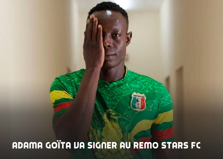 Africafoot_com's tweet photo. Adama Goïta va s'engager avec Remo Stars FC.
L’attaquant malien de 22 ans, auteur de 14 buts en 2023/24 avec Djoliba, rejoint le champion du Nigeria pour deux saisons. Il participera à la prochaine Ligue des champions CAF.
Détails👉https://t.co/TVLiW3I3Ij
#RemoStarsFC #DjolibaAC #Mercato #TransferNews #Africafoot