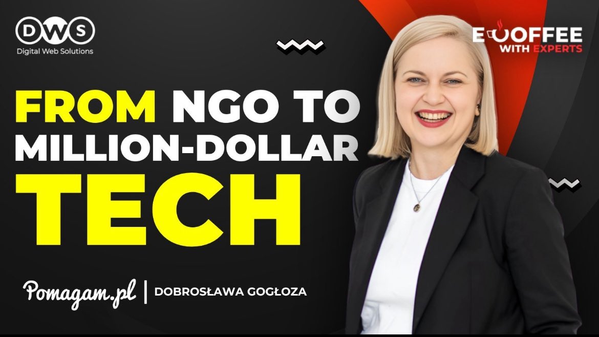 I’ve been lucky enough to have daily conversations with <a href="/dobroslawa_g/">Dobrosława Gogłoza</a> for over a dozen years.

For those less fortunate, here’s the next best thing - a wide-ranging interview on how to scale impact startups (and maybe even change the world in the process).
youtube.com/watch?v=KuO-fE…