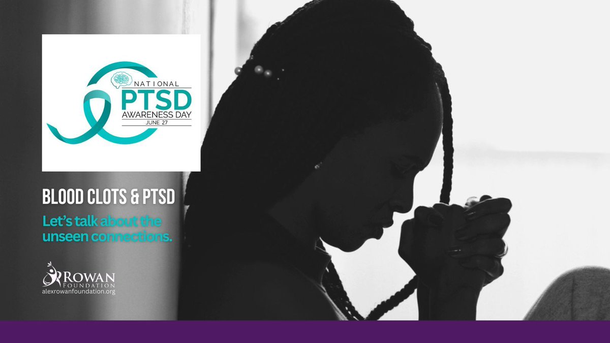 alexrowanfound's tweet image. For many women, surviving a life-threatening blood clot isn’t just a physical battle, it’s an emotional and mental health journey that can last long after the hospital stay ends. Post-Traumatic Stress Disorder (PTSD) can develop after experiencing a medical emergency like a…