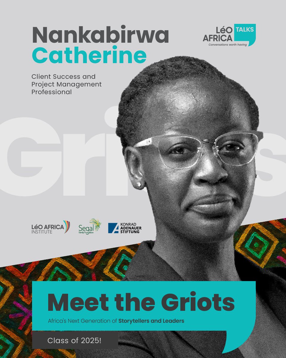 LéO Africa Institute (@leoafricainst) on Twitter photo Meet | Catherine Nankabirwa
<a href="/_fatherschild/">Catherine🌻Nankabirwa</a> is a Client Success and Project Management professional.
Catherine applies systems thinking, behavioral design, and storytelling to support stakeholder engagement, compliance, and user adoption across sustainability projects and Meet | Catherine Nankabirwa
<a href="/_fatherschild/">Catherine🌻Nankabirwa</a> is a Client Success and Project Management professional.
Catherine applies systems thinking, behavioral design, and storytelling to support stakeholder engagement, compliance, and user adoption across sustainability projects and