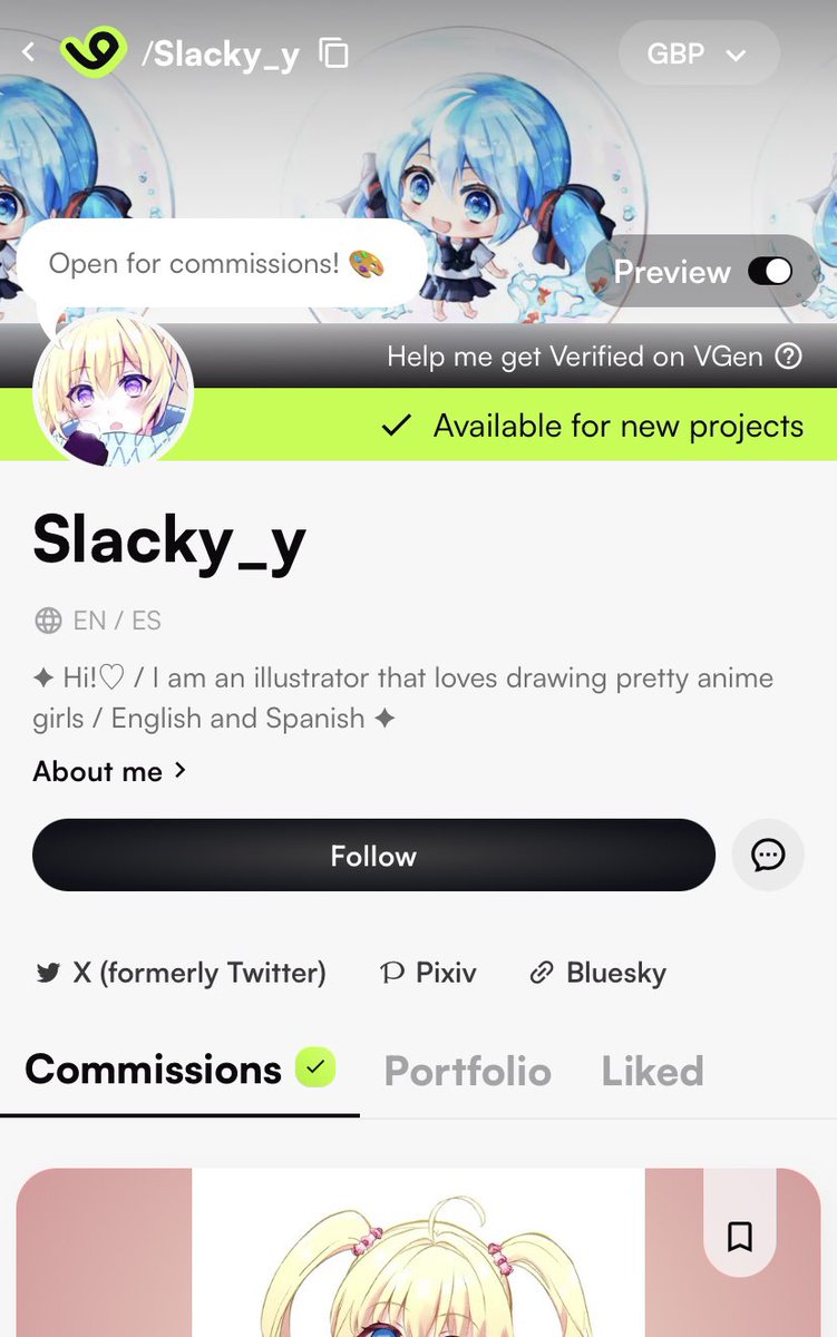 Slacky💤 │Commissions Open│ tweet media