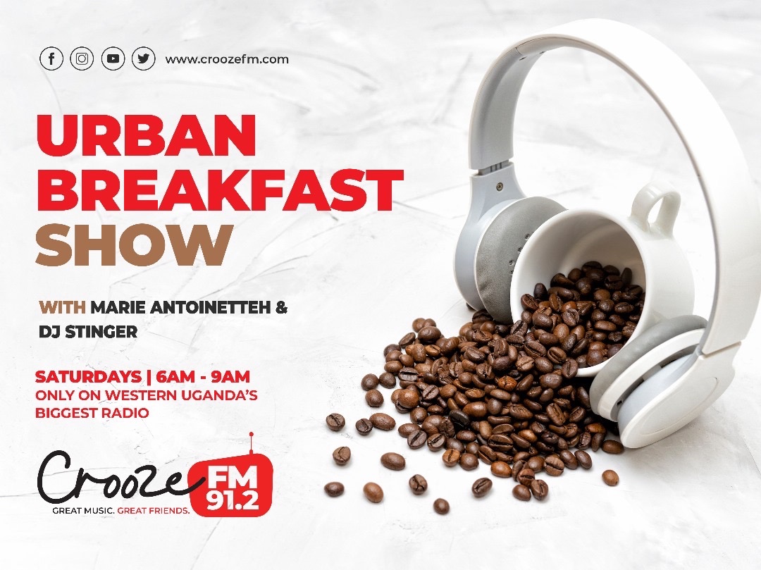 91.2 Crooze FM (@912croozefm) on Twitter photo #TheUrbanBreakfast☕️
Wake up to bangers on your radio party people. <a href="/ANTOINETTIE_/">The.Bantu.Twist</a> and <a href="/deejaystingerug/">DJ STINGER 🇺🇬</a> are here to give you straight good vibes and music 🔥🔥😎
Stream 🔗: croozefm.com/stream
#CroozeFM
#Mbarara #TheUrbanBreakfast☕️
Wake up to bangers on your radio party people. <a href="/ANTOINETTIE_/">The.Bantu.Twist</a> and <a href="/deejaystingerug/">DJ STINGER 🇺🇬</a> are here to give you straight good vibes and music 🔥🔥😎
Stream 🔗: croozefm.com/stream
#CroozeFM
#Mbarara