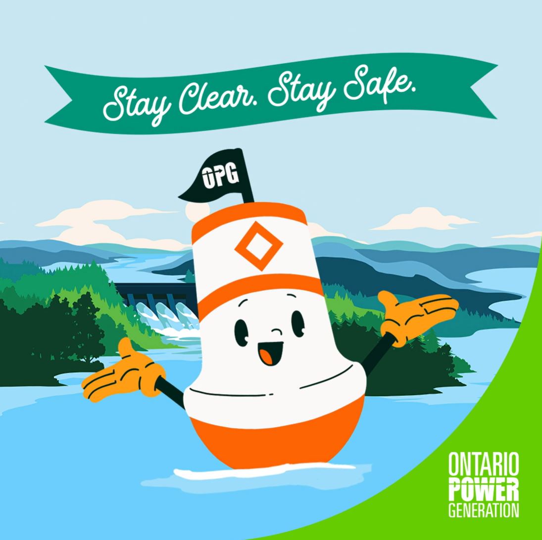 As you get out to enjoy all our beautiful country has to offer this Canada Day long weekend, Bobbi the Buoy reminds you to always obey warning signs, booms, buoys, and barriers - and keep a safe distance from dams and hydro stations. tips: bit.ly/3zkh7ag