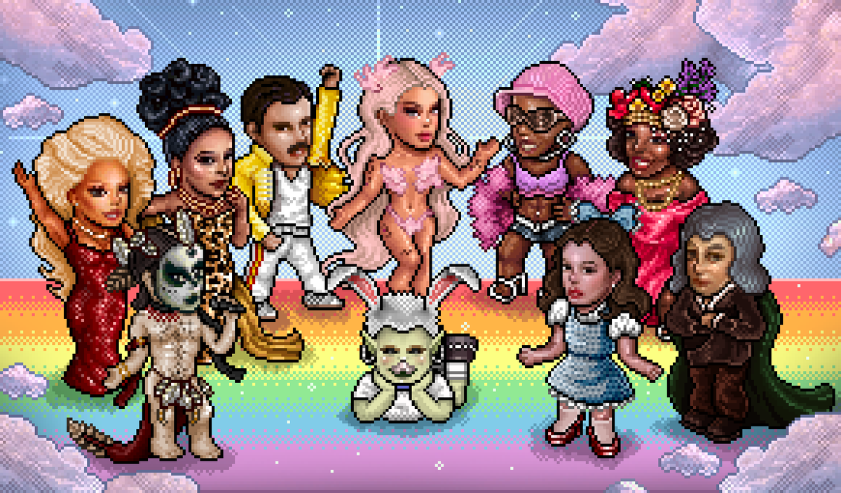 Orgulho da minha contribuição artística para o jogo "Quem sou eu?" da Balenciaga na trilha da diversidade!

Foi uma honra homenagear cada um desses ícones em um mês tão importante!