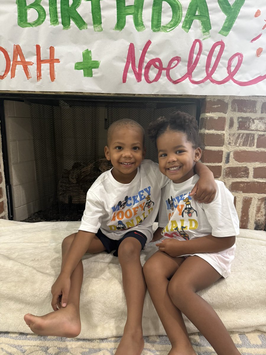 Happy 3rd Birthday, Noah &amp; Noelle!
Three years ago today, God trusted us with two of His greatest blessings. You’ve filled our lives with laughter, purpose, and so much love. We see His light shine through both of you every single day. ❤️