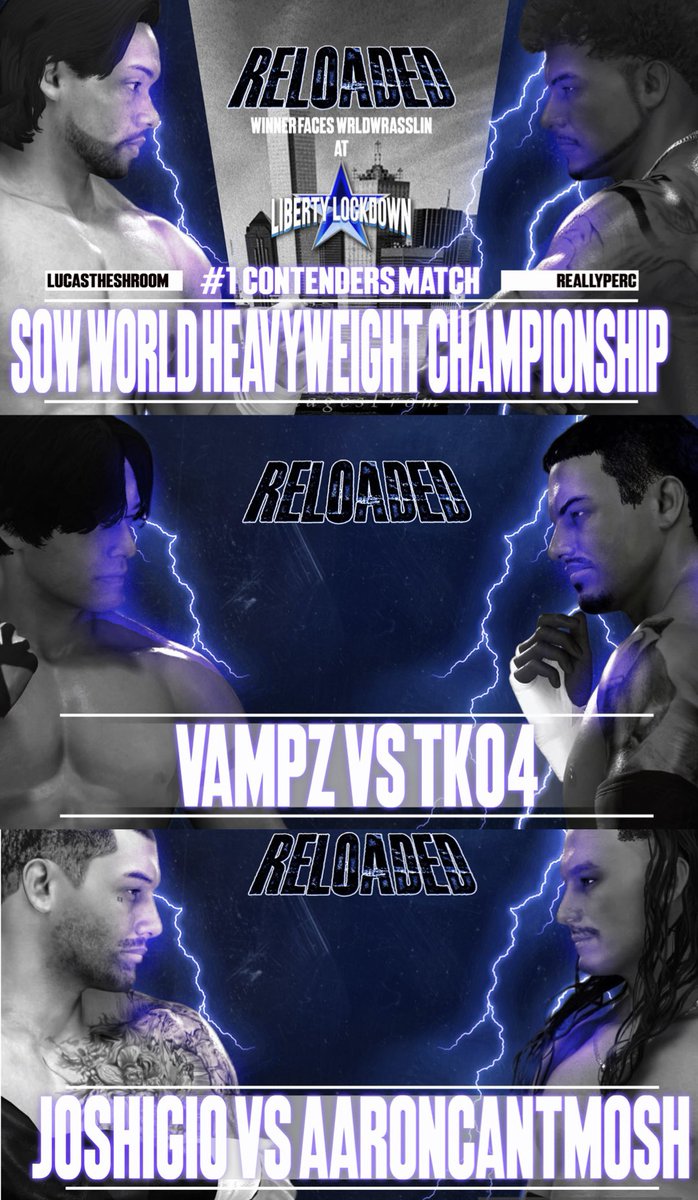ShooterWrestlin's tweet image. Tonight at 7PM EST, SOW is LIVE!
Main Event: @LucasShroom vs @reallyperc, Number 1 Contenders Match
@wrldwrasslin is here
@vampzhz vs @TrustY0urEyes
We hear from semi finalists, @cybrsensei and @Crazyjoe2K
@joshigio vs @aaroncantmosh
@KUJOkev addresses @LoneCamo
AND MUCH MORE!
