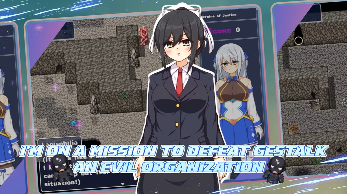 SaikeyStudios's tweet image. It's time to suit up and take care of those pricks one last time. Just watch out for the traps they've set up because they can get a little spicy. 🌶️
Get Shining Princess Lapisphilia NOW! 🎮
Steam: bit.ly/42ZLIX9
Saikey Store: bit.ly/4gP660u