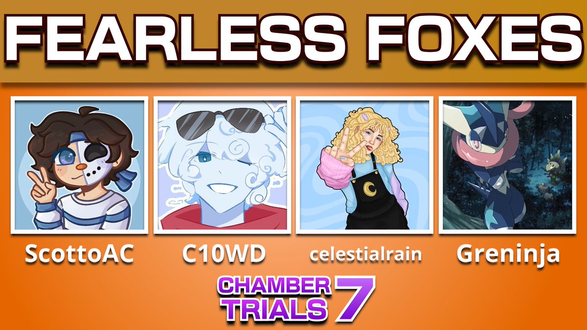 ChamberTrialsMC's tweet image. ❗SUB ALERT!❗
@scottoac will be subbing in for Baablu on the Fearless Foxes
Catch Chamber Trials 7 on Sunday, June 29 at 2PM EST & 7PM BST