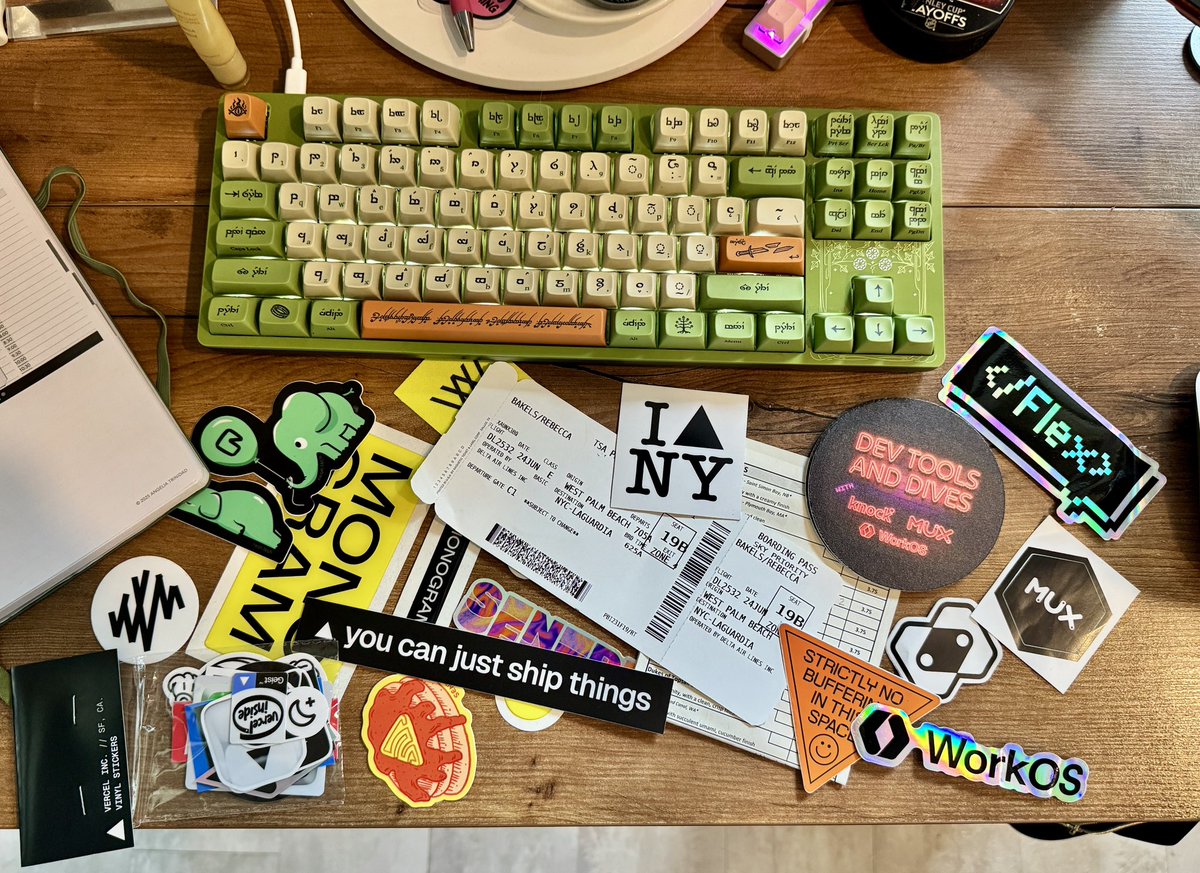 Beccalytics's tweet image. Post conf scrapbooking is one of my favorite traditions and you use all those stickers and trinkets you have no clue what to do with but seemed like a great idea to grab at the time.