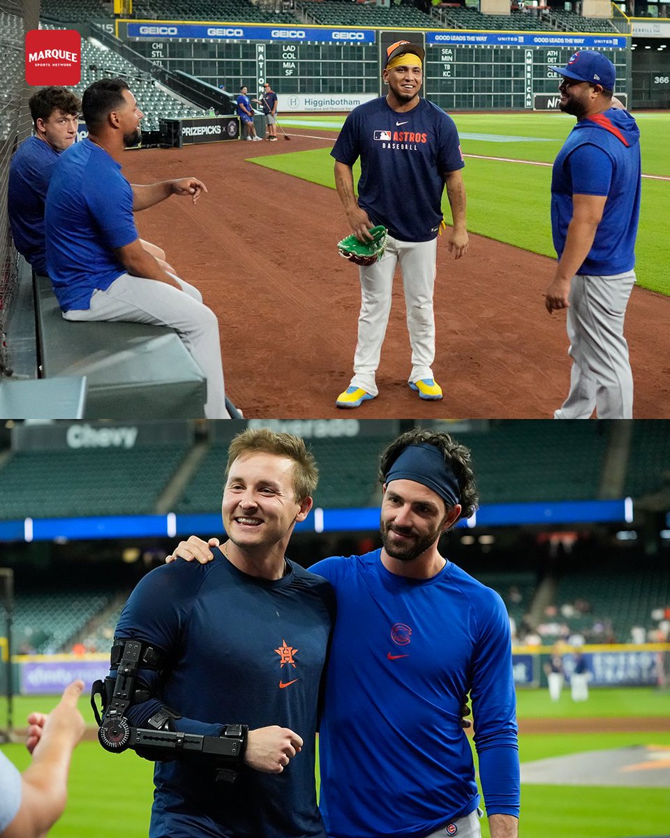 Catching up with former Cubs Isaac Paredes and Hayden Wesneski in Houston.