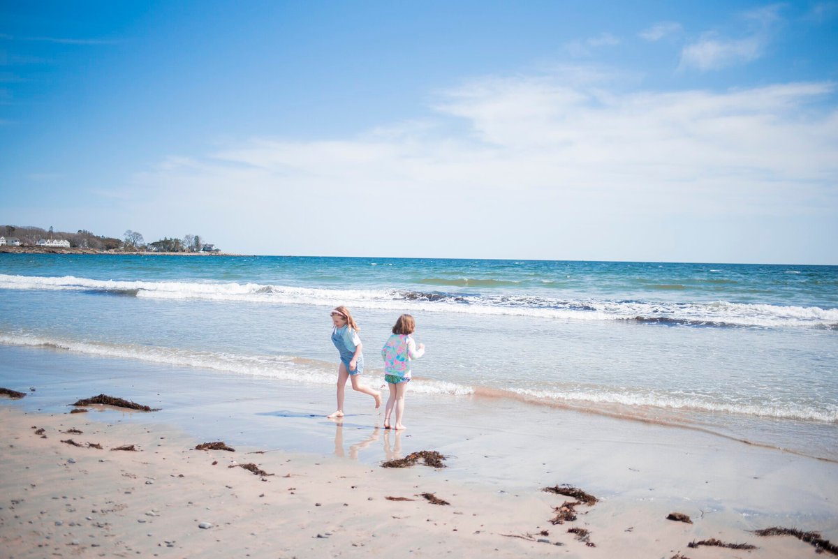Sandcastles, smiles, and salty sea breeze—just how summer should be.  🌸🍦🍉🏖️ #MaineThing #FridayFeeling