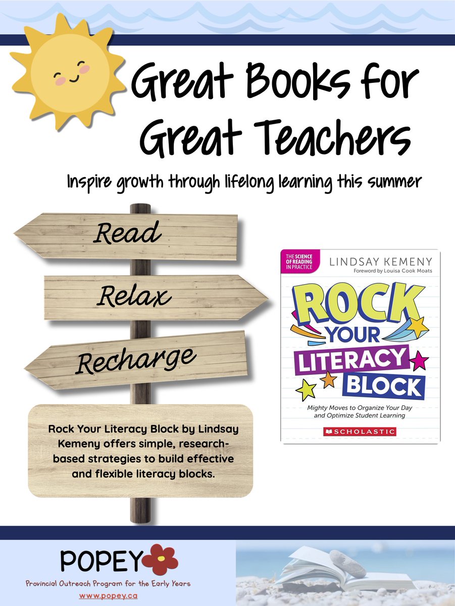 POPEY BC (@popeybc) on Twitter photo Great books for great teachers 📚
Lindsay Kemeny‘s Rock Your Literacy Block Great books for great teachers 📚
Lindsay Kemeny‘s Rock Your Literacy Block