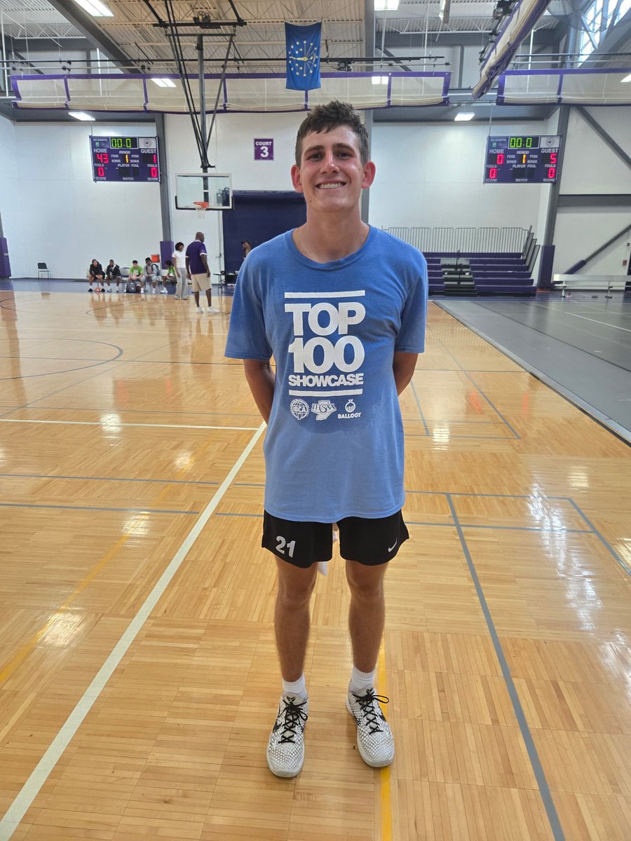Great job <a href="/brayden_goff21_/">brayden goff</a>  at the Ibca top 100 workout today. Played with his great motor, unselfish mindset, and shot it well! Brayden represented himself and the Knights very well! Great job Brayden!! #builtformore but still gritty!