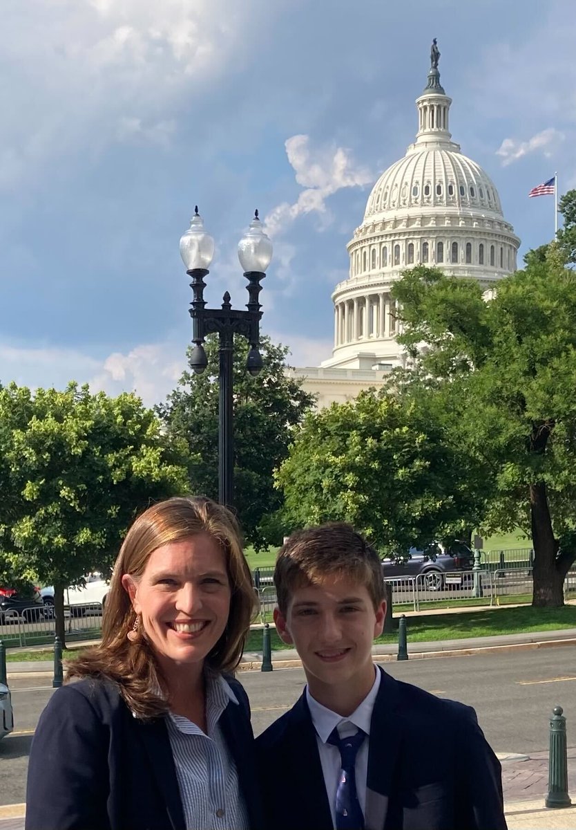 PBTF's tweet image. PBTF advocates, like Colin and her son Charlie, a pediatric brain tumor survivor, recently traveled to Washington to urge Senators to take action for children w/ brain tumors. You can add your voice to the cause by becoming an advocate at buff.ly/hIBsdyg.