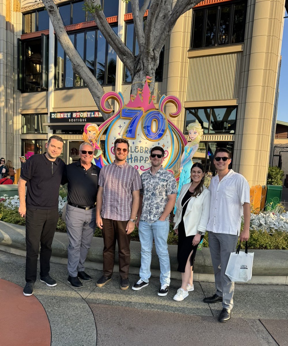We’ve called Calsoft Systems a partner for years, and we’re grateful to spend time together. Never shabby that our office is just a short stop from Downtown Disney. 🎢🍽✨