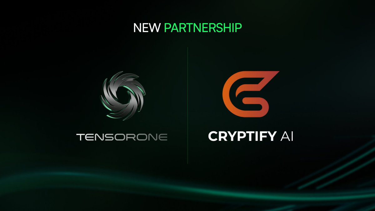 Tensor One (@tensor_one) on Twitter photo 🚨 Partnership Announcement: Tensor One x Cryptify AI
<a href="/CryptifyAI/">Cryptify AI</a> is redefining influencer marketing with an AI-powered dashboard that gives brands real-time insight into campaign performance, ROI, and strategy - all driven by big data and intelligent agents.
Now, Cryptify AI 🚨 Partnership Announcement: Tensor One x Cryptify AI
<a href="/CryptifyAI/">Cryptify AI</a> is redefining influencer marketing with an AI-powered dashboard that gives brands real-time insight into campaign performance, ROI, and strategy - all driven by big data and intelligent agents.
Now, Cryptify AI