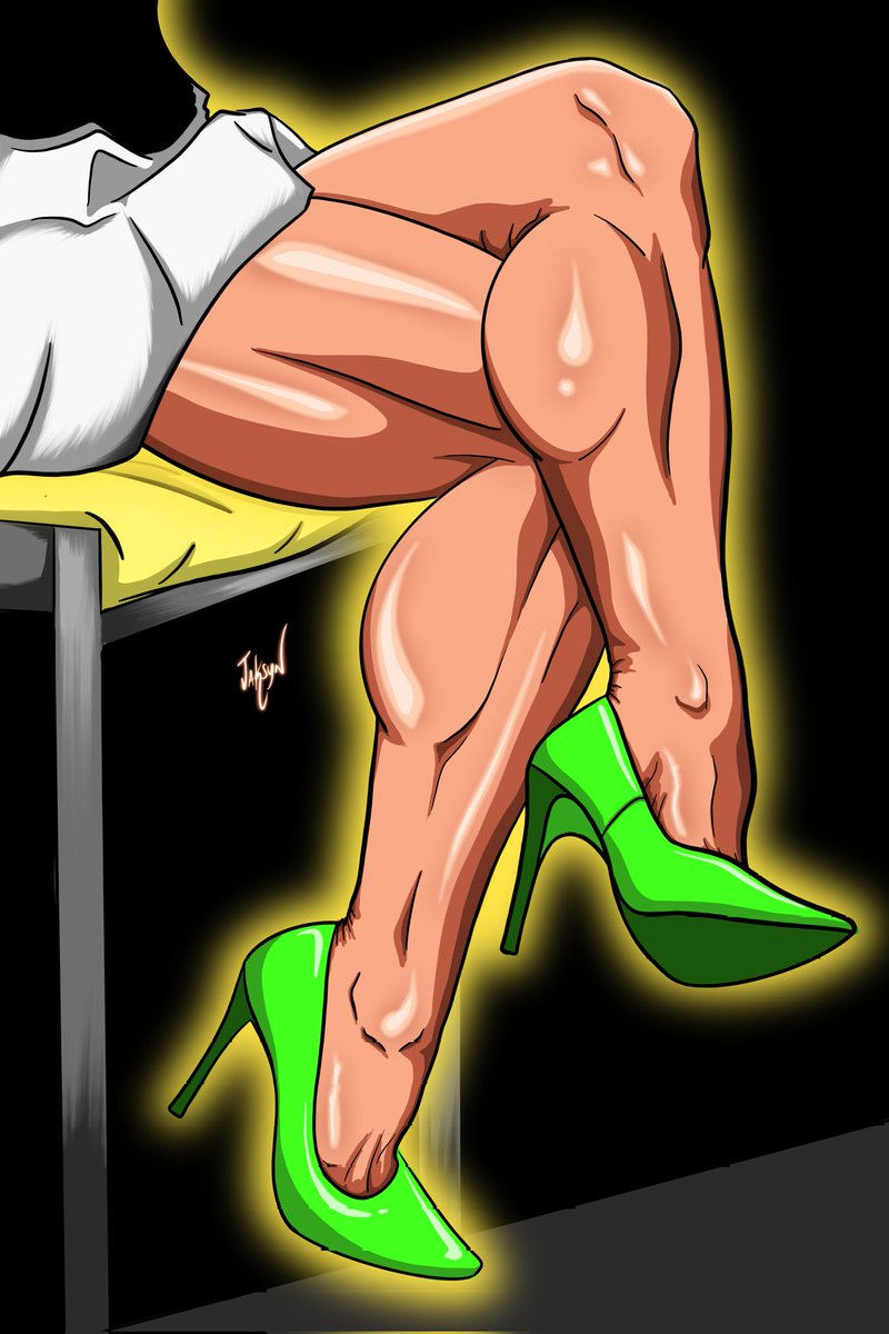 Power Legs
Hello All, Enjoy my new piece.

Drawn in Procreate, showcasing shapely legs, complete with Tanned Skin and some toned muscle. Enjoy!
Stick around 4 more, love to hear from ya!

Strength, Beauty, Power
Jak
#legs #sexylegs #higheels #artworks #newart #FemaleBodybuilding