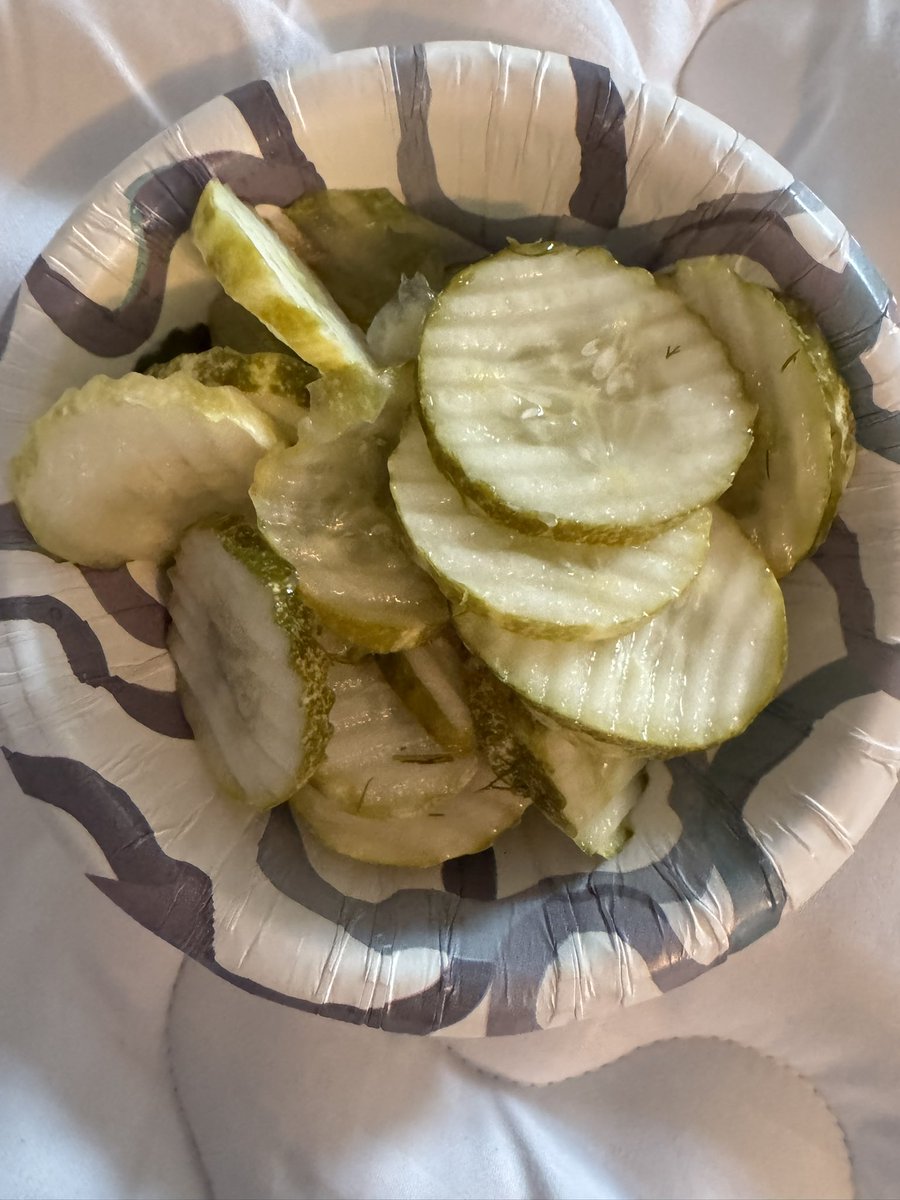 Danielle Marie โฅ๏ธ๐ฆฌ๐โ๏ธ๐ (@daniellemwny70) on Twitter photo Who needs real food when you can have a bowl of <a href="/GrillosPickles/">Grillo's Pickles</a> for dinner. this shit is the best. Who needs real food when you can have a bowl of <a href="/GrillosPickles/">Grillo's Pickles</a> for dinner. this shit is the best.