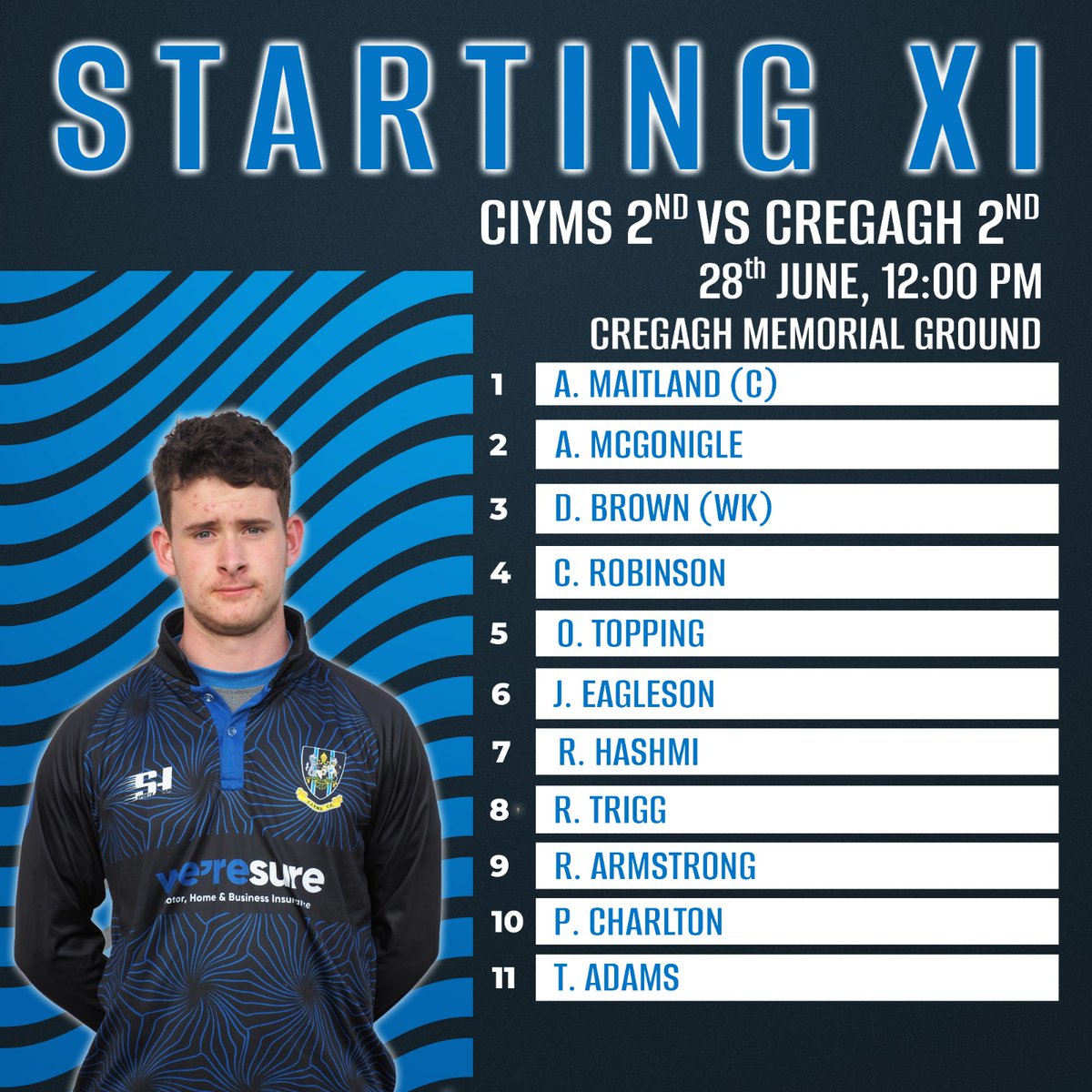 CIYMS teams for the weekend 🙌💪
.
.
#CIYMS #CIYMSCC #POTE #EASTS #5Teams1Dream #CricketSeason #CricketFever #CricketNI #NISport #IrishCricket #IrishSeniorCup