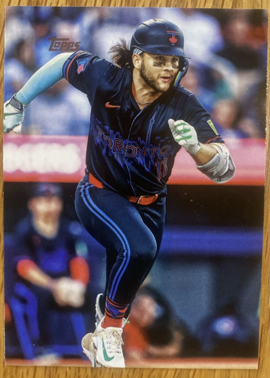 Snagged a Bo Bichette 2025 Topps Series 2 True Photo Variation SSP today! <a href="/CardPurchaser/">Card Purchaser</a> <a href="/CardsCottage/">CottageCountryCards</a> <a href="/zesty_mate/">Sarah Garrett</a>