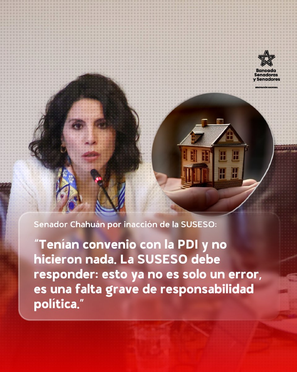 🚨NOTICIA | Senadora María José Gatica por contribuciones a la primera vivienda: “No podemos seguir penalizando a quienes hicieron el esfuerzo de acceder a una vivienda propia.”