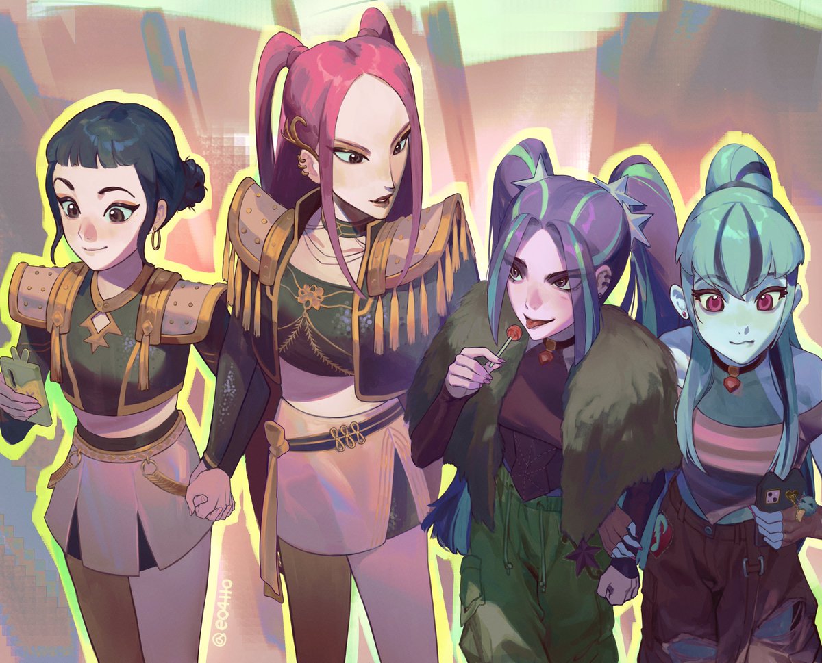eo4tto's tweet image. 취향이 변하질 않음 #KPOPDEMONHUNTERS #MLP
