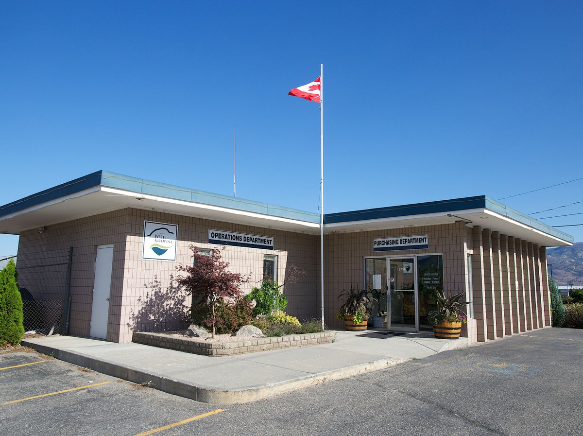 Going from parks to youth education, the former West Kelowna Parks Building, at 3717 Elliott, will be leased to School District 23 for the Take a Hike alternative education program that supports youth mental health &amp; emotional well-being. Learn more at bit.ly/3EVOGhA.