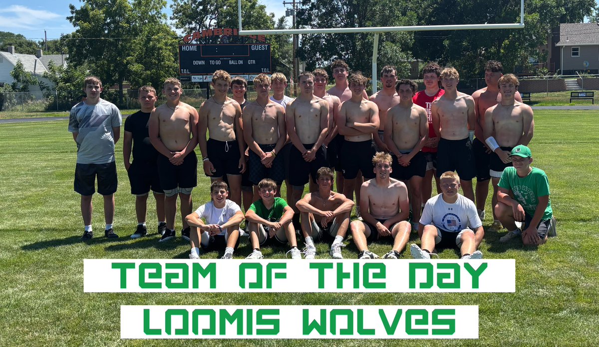 Epic Football (@epicteamcamps) on Twitter photo <a href="/loomiswolves/">Loomis Wolves</a> win Team of the day on the last rep! Solid work! #epicfootballcamps <a href="/TyeSpies/">Tye Spies 🏈</a> <a href="/loomiswolves/">Loomis Wolves</a> win Team of the day on the last rep! Solid work! #epicfootballcamps <a href="/TyeSpies/">Tye Spies 🏈</a>