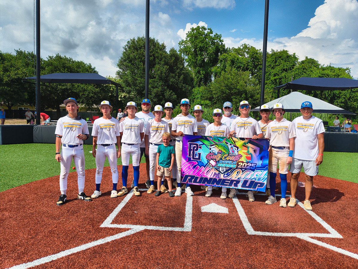PGDestin's tweet photo. Perfect Game Gulf Coast Week 4
15u
🥇 Georgia Bombers Victus
🥈 Georgia Lightning 
#perfectgame #perfectgamegulfcoast
#FortwaltonBeach https://t.co/mHQEDd7ATq
